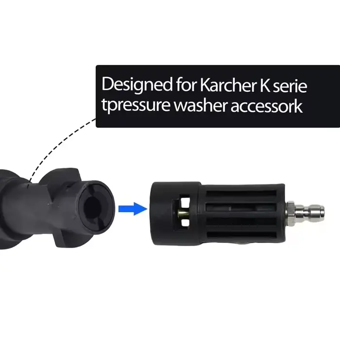 Adaptateur pour nettoyeur haute pression 1/4 Quick Allergic