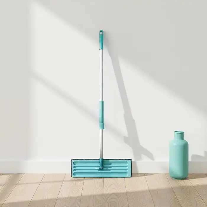Serpillère plate à essorage mains libres, avec tampons en microfibre, pour nettoyage humide ou sec, outil de nettoyage domestique