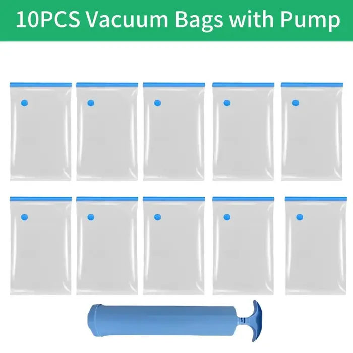 Sacs de rangement sous vide