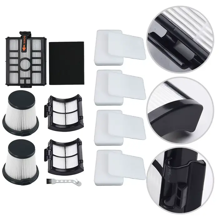 1 ensemble de kits de filtres pour aspirateur sans fil Shark Detect Pro IW3612EU IW3612EUT IW3612AMZ