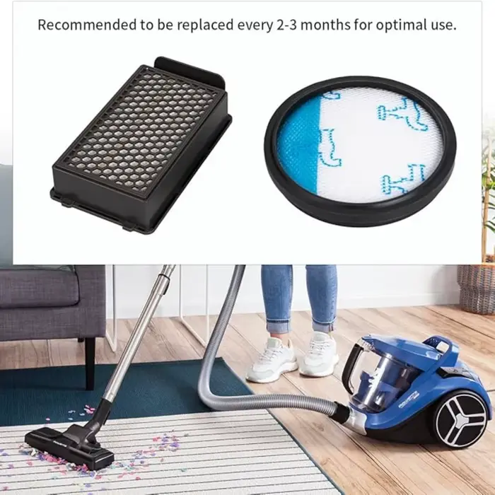 Filtre Hepa Compatible pour Rowenta Compact Power Cyclonic RO3731 RO3753 RO3786 RO3798