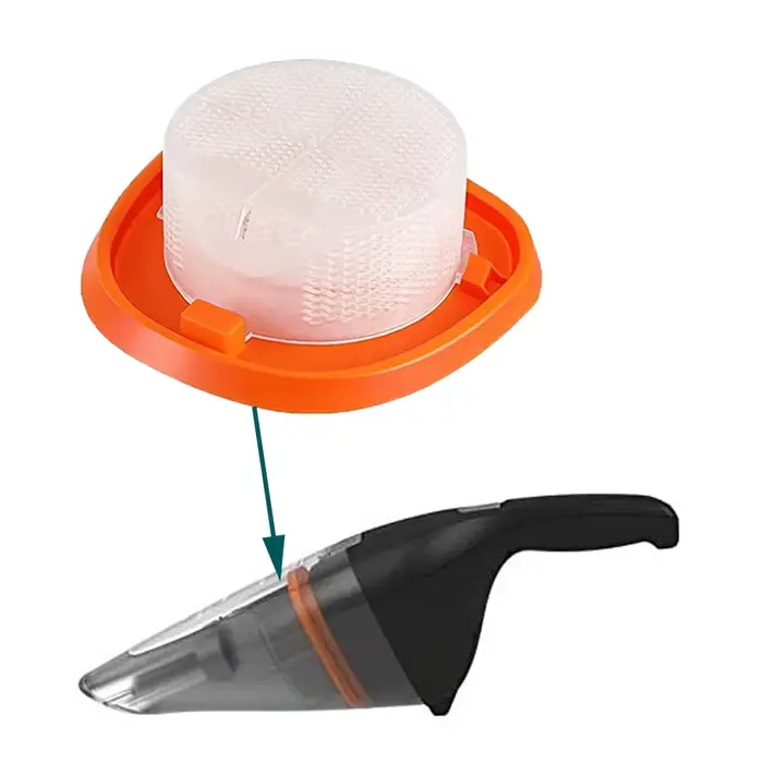 Filtre amélioré pour aspirateur à main sans fil Black and Decker Dustbuster NVC115JL NVC115W-QW NVC115JL-GB