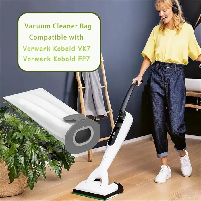 A98G-Vacuum remplacement pour aspirateur sans fil paquet de 10 sacs d'aspirateur pour Vorwerk Kobold