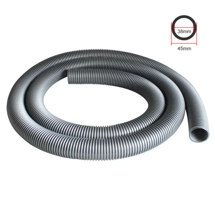 Soufflet d'aspirateur industriel durable, intérieur 38mm, extérieur 45mm, pailles, tuyau fileté, tuy