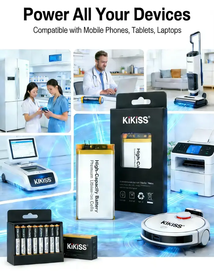 Batterie de rechange fiable pour aspirateur robot Ecovacs T8 T5neo T5fun N5 2600mAh 2lines