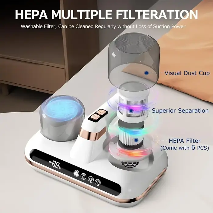 Aspirateur à main sans fil pour matelas