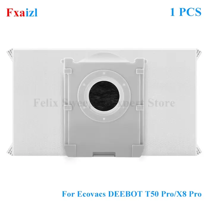 Sac à poussière pour aspirateur Ecovacs DEEBOT T50 Pro/T50 Omni/T50 Max Pro Omni/X8 Pro/X8 Pro Omni/