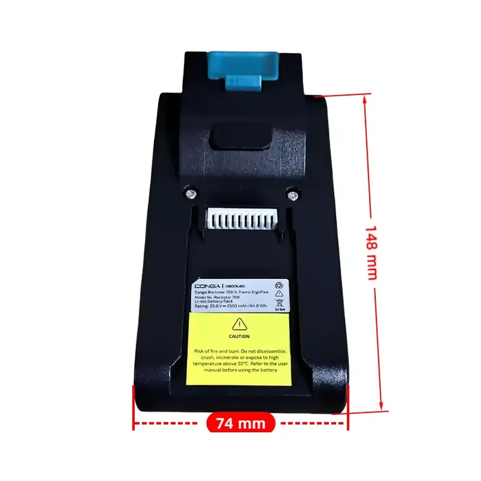 Pièces pour aspirateur sans fil Cecotec Conga Rockstar 300X-TremeErgoFlex/500X/700/1200/1300