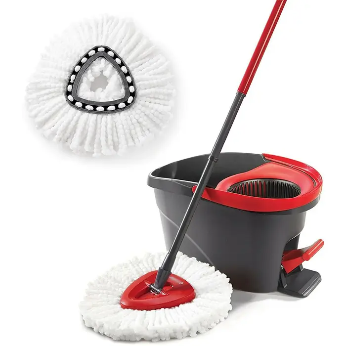 Vadrouille de sol Turbo Microfibre 2 en 1