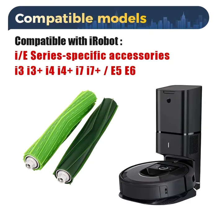 Brosse à rouleaux pour aspirateur iRobot Roomba i3 i3+ i4 i4+ i6 i6+ i7 i7+ i8 i8+ j7 j7+ E5 E6 E7