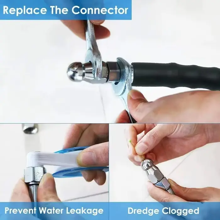 Nettoyeur de tuyaux de tuyau de nettoyage d'eau de vidange d'égout pour Karcher K2-K7