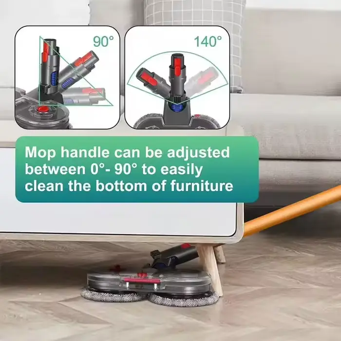 Tête de vadrouille électrique pour aspirateur Dyson V7 V8 V10 V11 V15