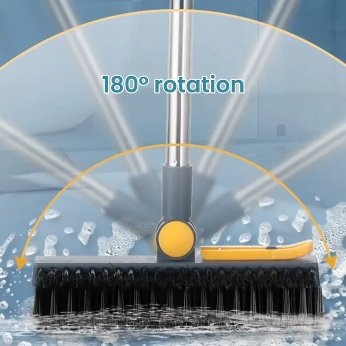 Brosse à récurer les sols 3 en 1