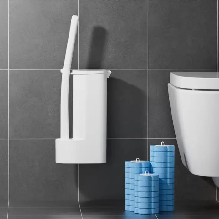 Brosse de nettoyage jetable pour toilettes et salle de bain