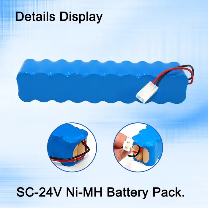 Batterie Ni-MH 24V 9800mAh pour aspirateur Rowenta Besen Air Force Extreme RH8770 RH8771WS RH877501 RH8779 RH877901
