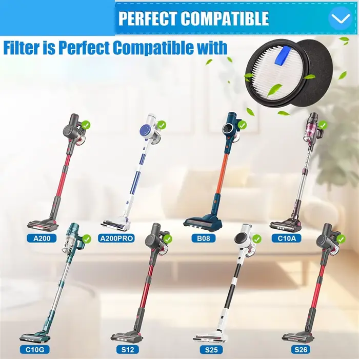 Filtre de remplacement pour aspirateur vertical A200Pro A200