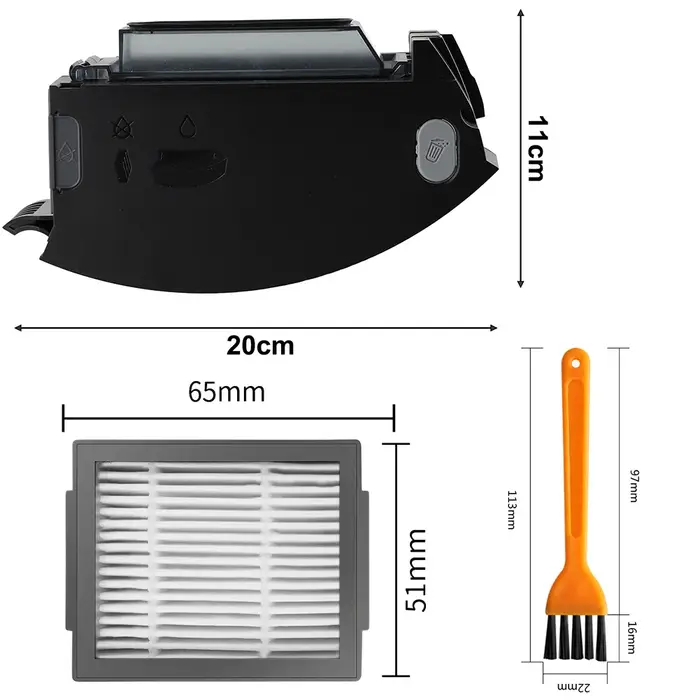 Poubelle de remplacement pour aspirateur ROOMBA I J Series I1