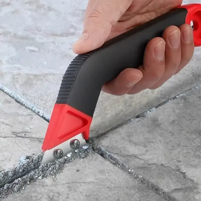 Outils de nettoyage et de décapage de joints de carrelage mural et de sol