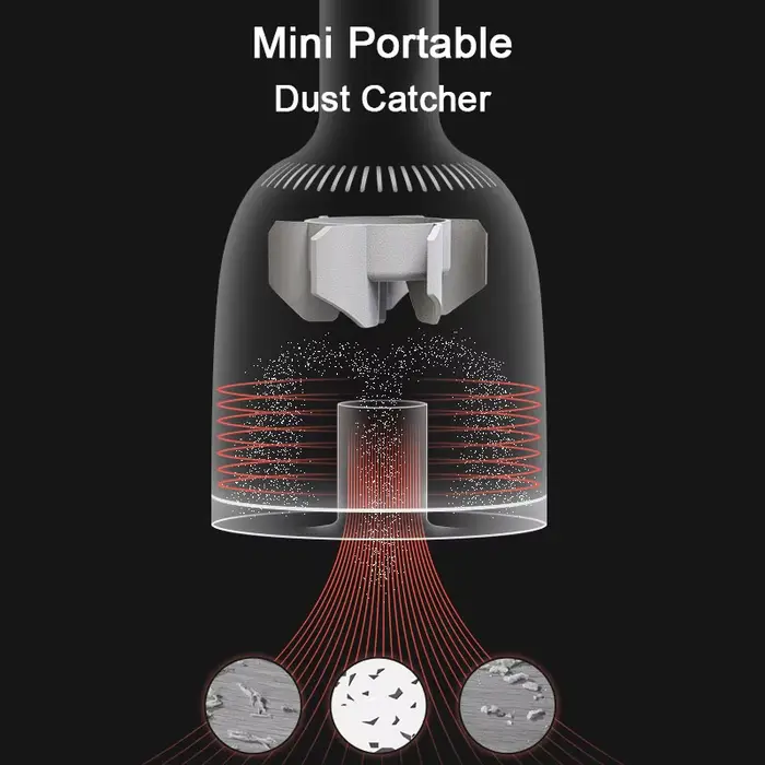 Aspirateur de bureau à main sans fil