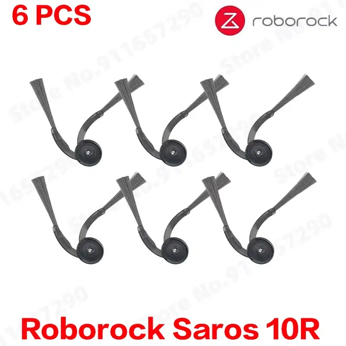Pièces détachées Roborock Saros 10R, brosse latérale principale, filtre HEPA, chiffon de nettoyage, 