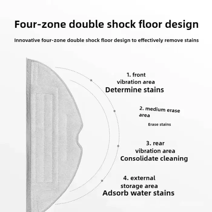 Roborock S8 S8 PLUS S8 + S8 Pro Ultra G20 Double Vibration vadrouille tampon aspirateur Robot