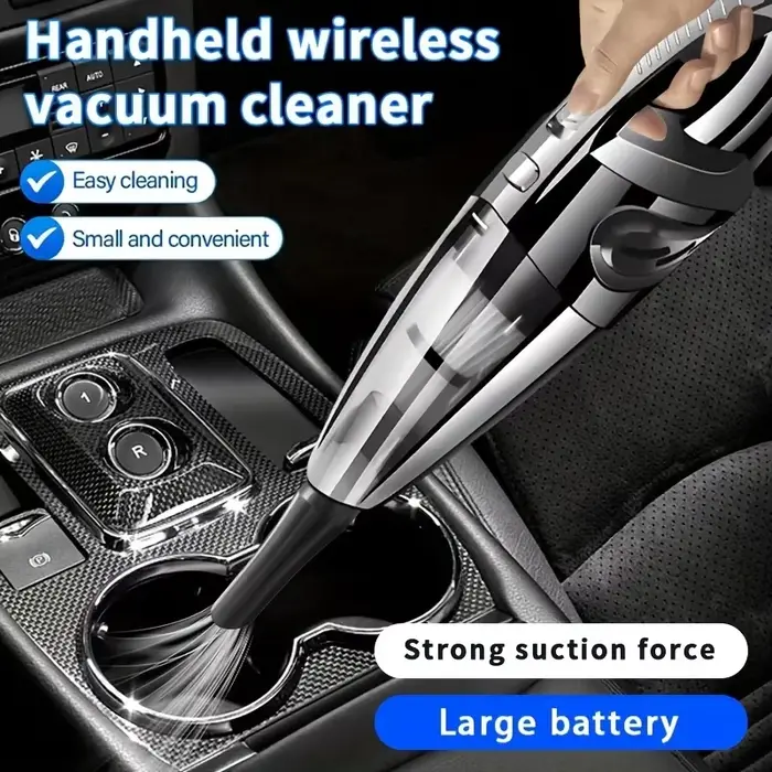 Aspirateur portable sans fil pour voiture