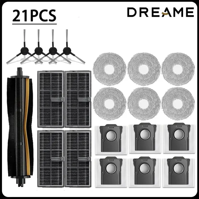 Accessoires pour aspirateur robot Dreame L10s Ultra Gen2/L30s : brosse latérale principale