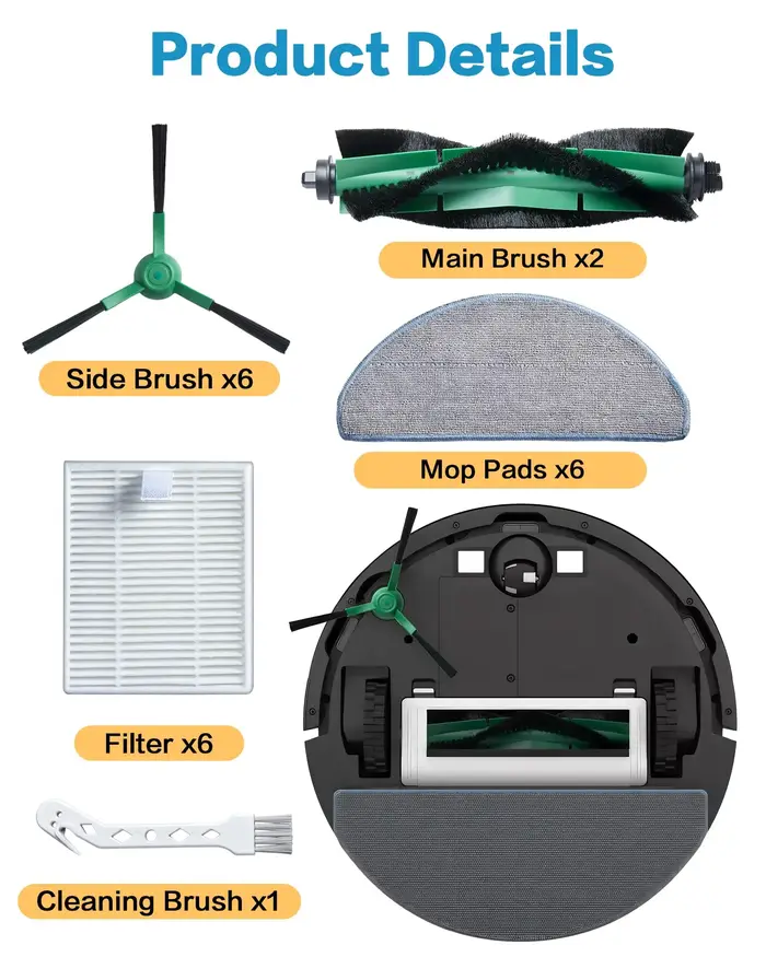 Compatible avec IRobot Roomba Combo Essential