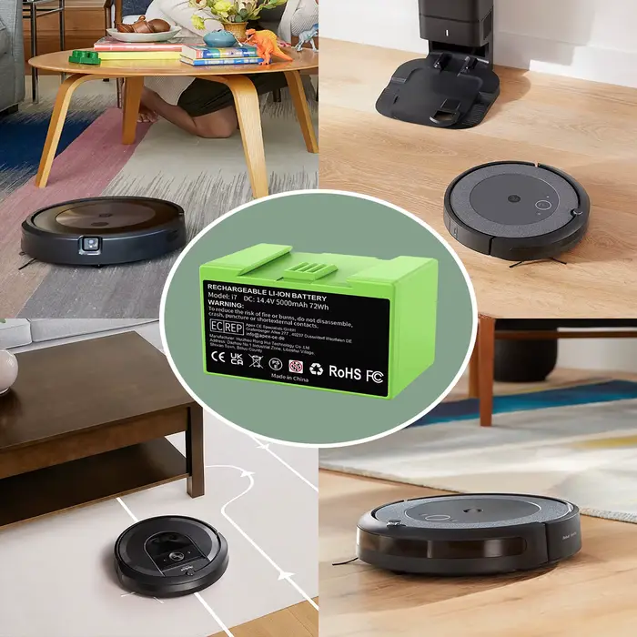 Batterie de rechange aste pour aspirateur iRobot Roomba i7