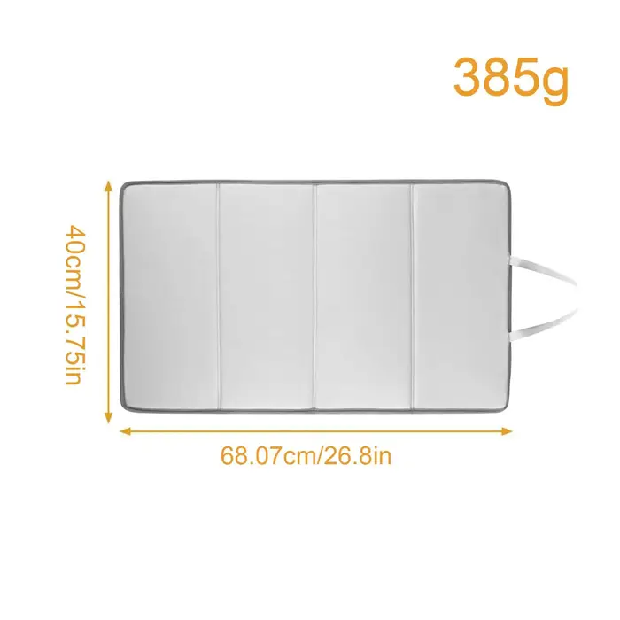 Planche à vapeur pliable double face pour repassage de vêtements