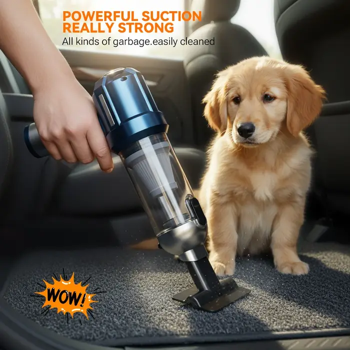 SZUK C013MAX puissant aspirateur de voiture Mini