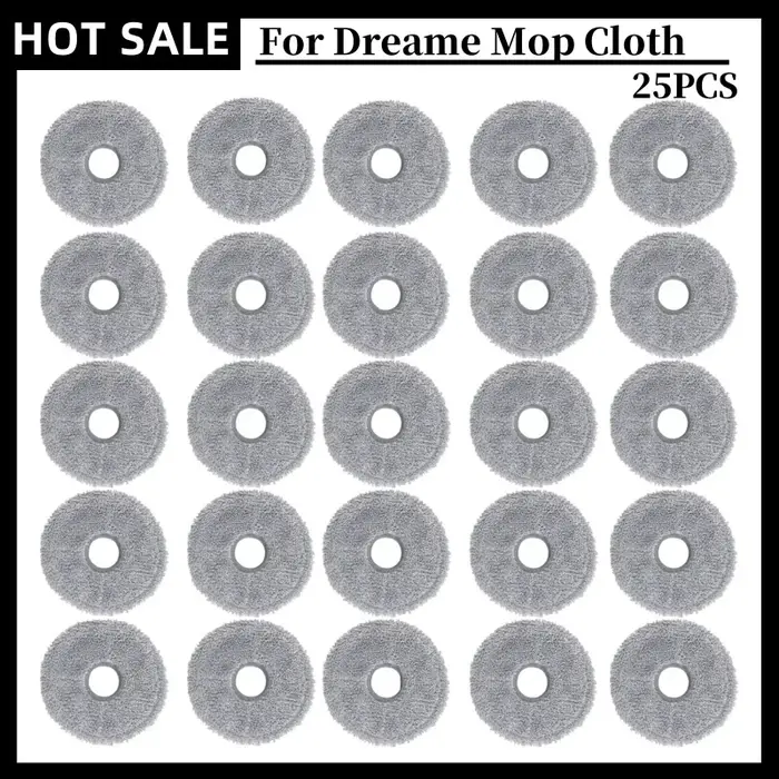 Chiffon de nettoyage pour aspirateur robot Dreame X50 Ultra/L20 Ultra/L10s Ultra/X30