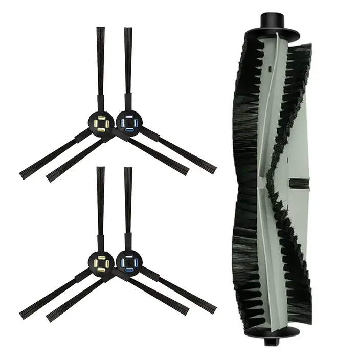 Brosses latérales à brosse à rouleau pour aspirateur robot Silvercrest SSR1 SSRA1
