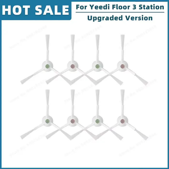 Pièces de rechange pour aspirateur Robot Yeedi Floor 3 Station, accessoires, brosse latérale princip
