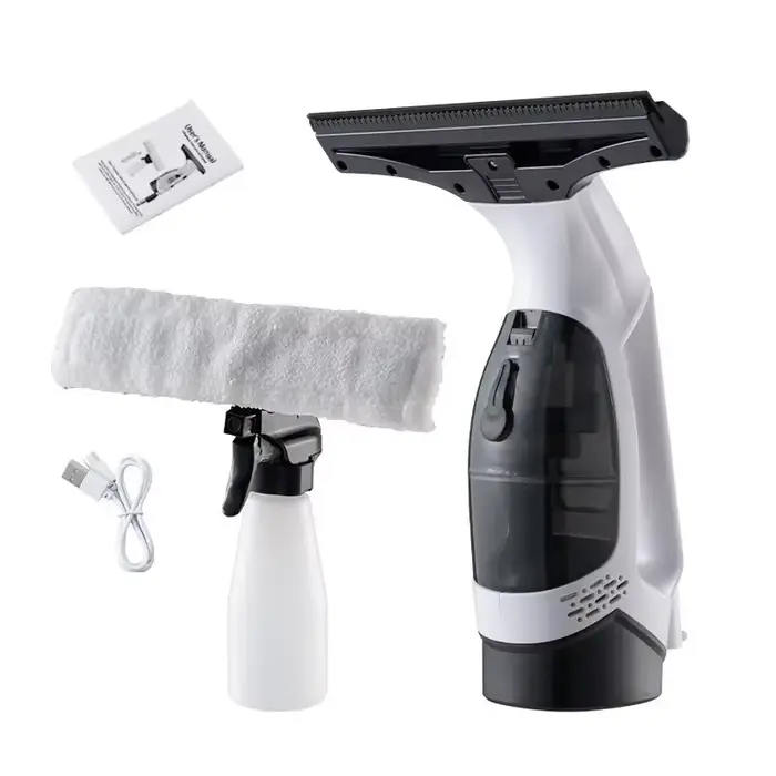 Nouveau Nettoyeur de Vitres Électrique Portable 2026 – Aspiration Puissante, Absorption d'Eau Effica