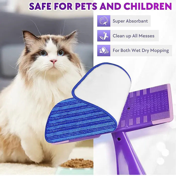 Tampon en tissu pour vadrouille pour Swiffer Wet Jet