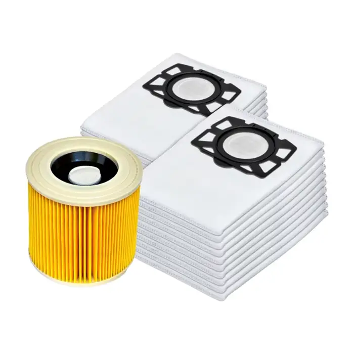 Sacs d'aspirateur filtre adapté pour Karcher KFI 357 KFI357 KA 40 sac de remplacement