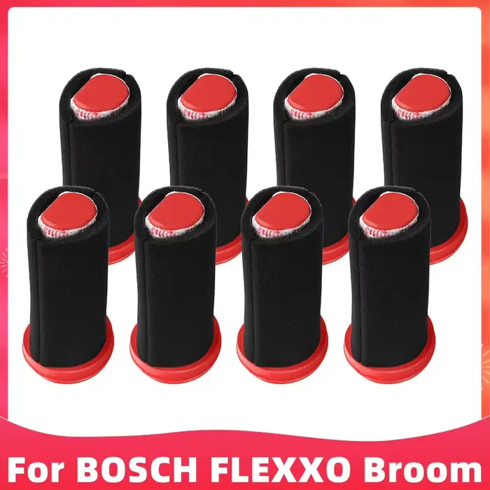 Compatible avec le balai BOSCH FLEXXO BBH3Z0025 BBH3PETGB BBH3251GB BBH3211GB Filtres Accessoires pour aspirateur.