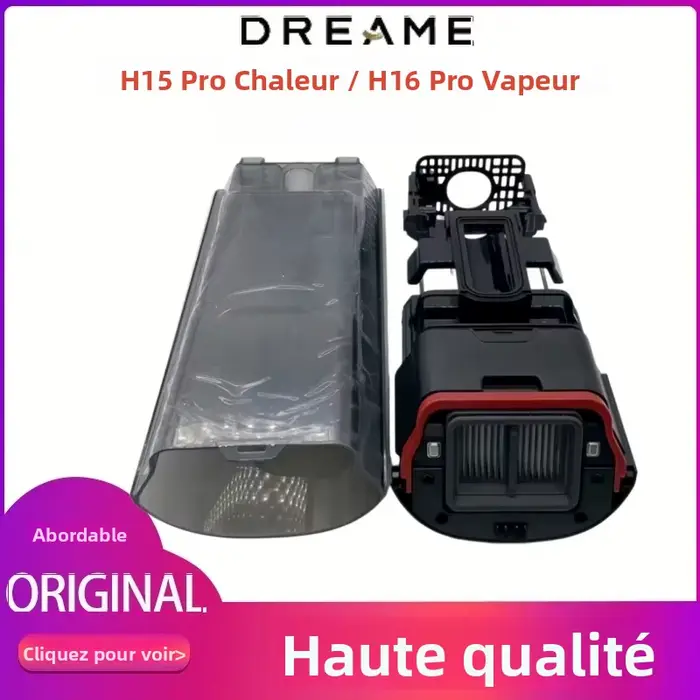 Nouveau réservoir d'eau sale d'origine Dreame pour aspirateur vapeur sec et humide