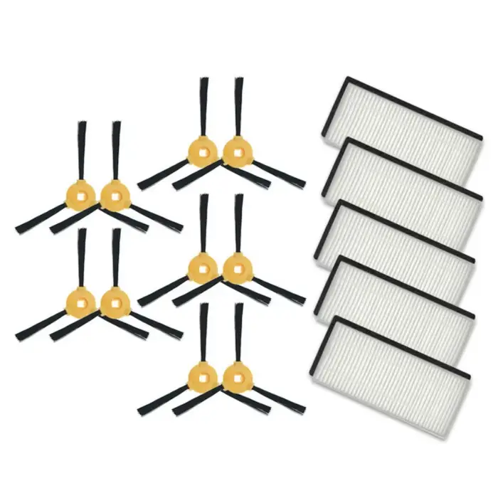 Filtre HEPA, brosse latérale pour aspirateur robot ecovacs deebot 600 601 605 710 711 715, pièces dé