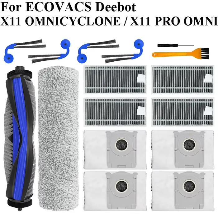 Accessoires pour aspirateur Robot Ecovacs X11 Pro Omni / X11 OMNICYCLONE