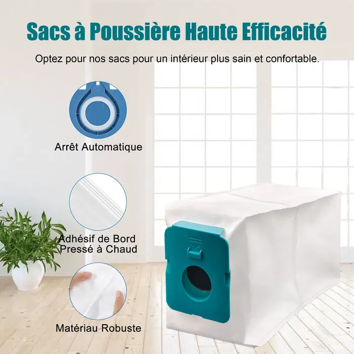 Sac à poussière pour aspirateur Robot Samsung sur mesure VCA-ADB95 VS20A95923W