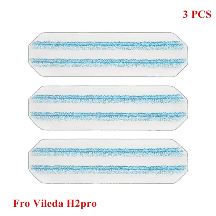 Chiffons de remplacement adaptés au système de vadrouille plate Vileda H2prO, tampon de vadrouille e
