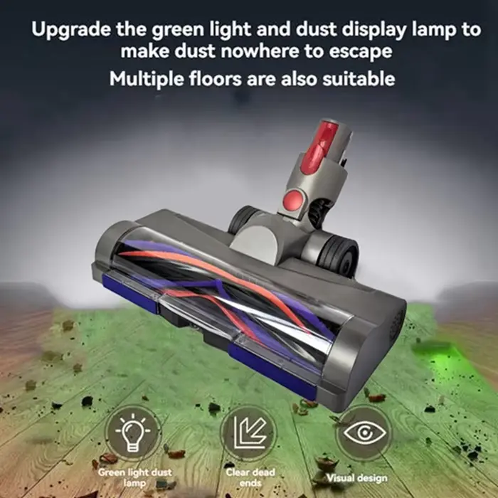 Tête de nettoyage Anti-emmêlement A60P pour Dyson V7 V8 V10 V11 V15
