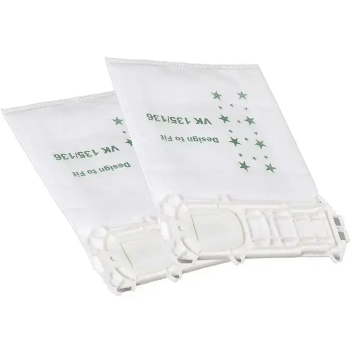 AFOURT-Accessoires pour aspirateur, accessoires de nettoyage, adaptés au Vorwerk VK135 VK136, 20 sacs à poussière + 2 désodorisants