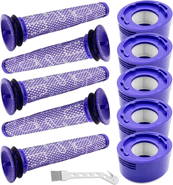 Kit de remplacement de filtres à vide V8 pour aspirateurs Dyson V7