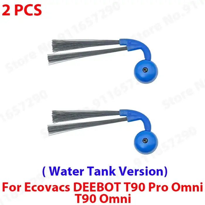 Pour Ecovacs DEEBOT T90 Pro Omni / T90 Omni (version avec réservoir d'eau) : brosse principale, bros