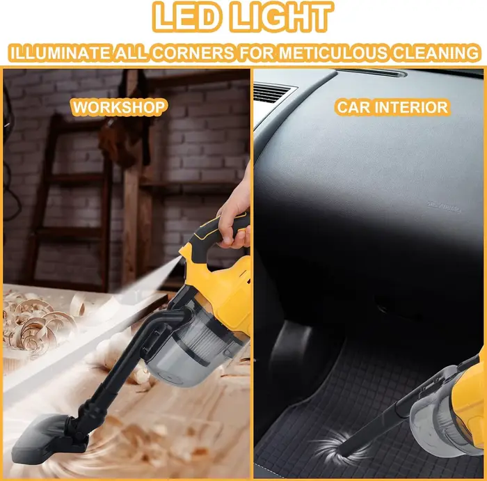 Aspirateur à main sans fil 5 en 1 pour batterie Makita 18V
