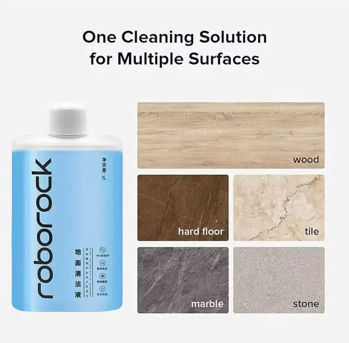 Solutions de nettoyage de sols liquides d'origine Roborock F25 RT / F25 LT / F25 ALT / F25 ACE / Flexi Pro / F25 Ultra