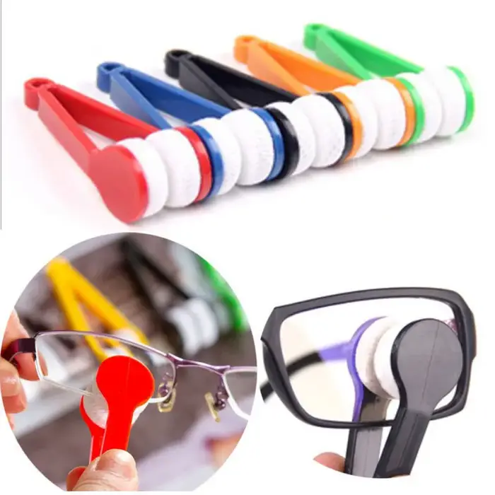 1-4 pièces/ensemble Portable multifonctionnel lunettes nettoyage frotter lunettes de soleil lunettes